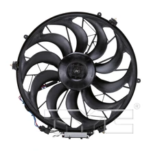 A/C Condenser Fan Assembly - Right Passenger Side - TYC 611230
