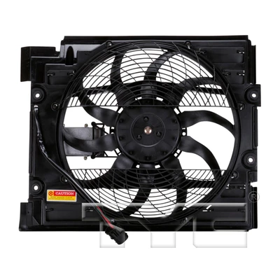 A/C Condenser Fan Assembly - Right Passenger Side - TYC 611240