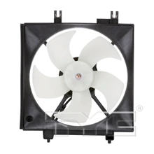 A/C Condenser Fan Assembly - Right Passenger Side - TYC 611250