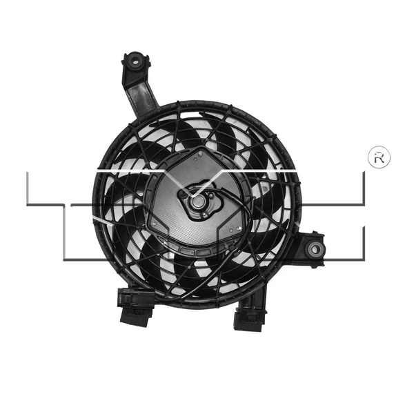 A/C Condenser Fan Assembly - Right Passenger Side - TYC 611270
