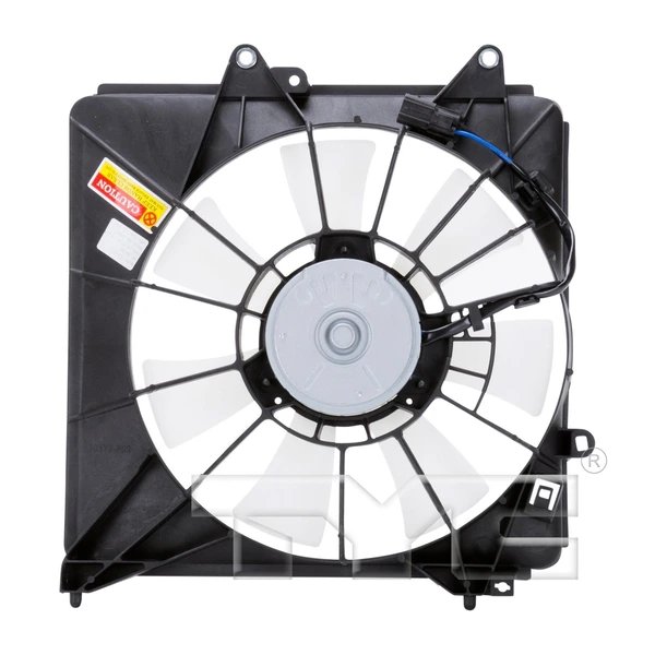 A/C Condenser Fan Assembly - Right Passenger Side - TYC 611280