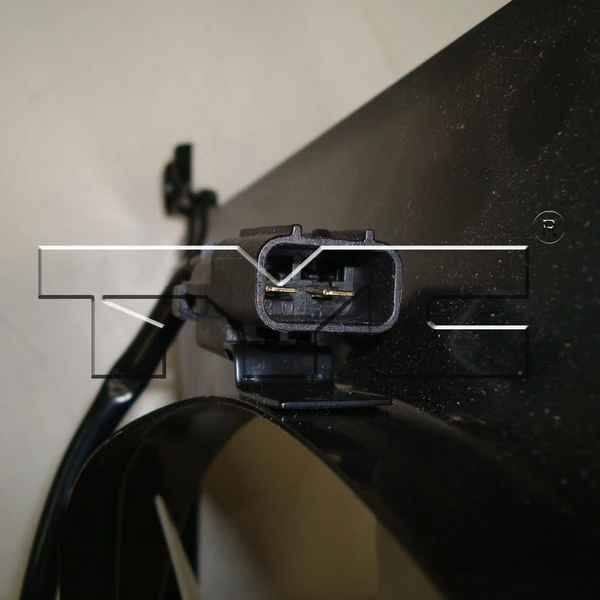 A/C Condenser Fan Assembly - Right Passenger Side - TYC 611320