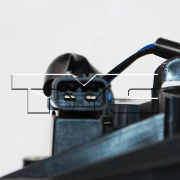 A/C Condenser Fan Assembly - Right Passenger Side - TYC 611330