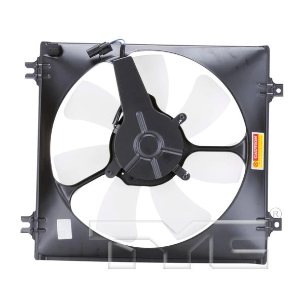 A/C Condenser Fan Assembly - Right Passenger Side - TYC 611340