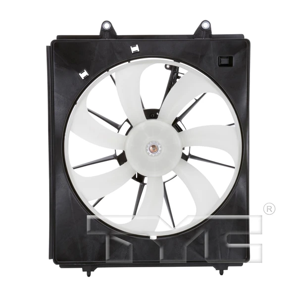 A/C Condenser Fan Assembly - Right Passenger Side - TYC 611360