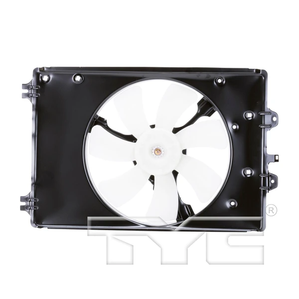 A/C Condenser Fan Assembly - Right Passenger Side - TYC 611370