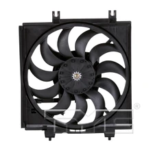 A/C Condenser Fan Assembly - Right Passenger Side - TYC 611390