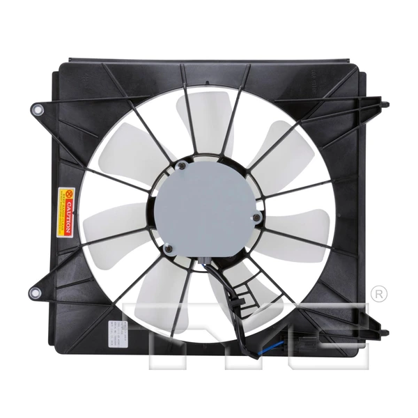A/C Condenser Fan Assembly - Right Passenger Side - TYC 611420