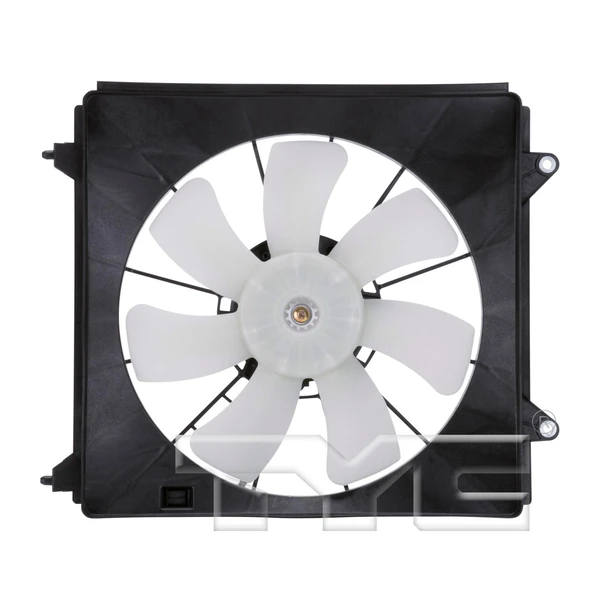 A/C Condenser Fan Assembly - Right Passenger Side - TYC 611420