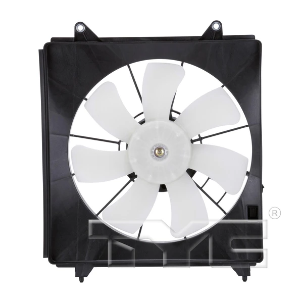 A/C Condenser Fan Assembly - Right Passenger Side - TYC 611430