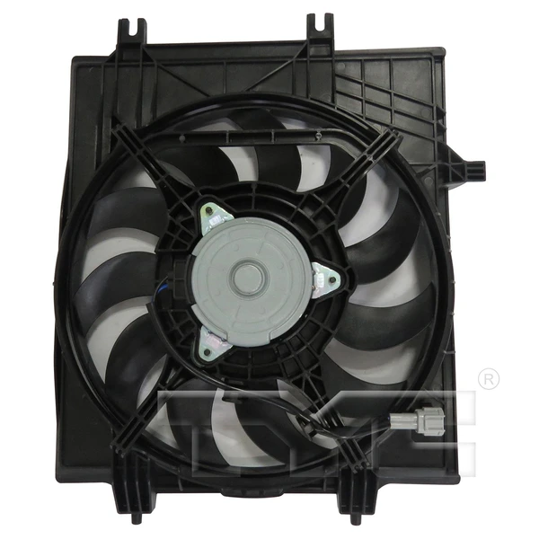 A/C Condenser Fan Assembly - Right Passenger Side - TYC 611590