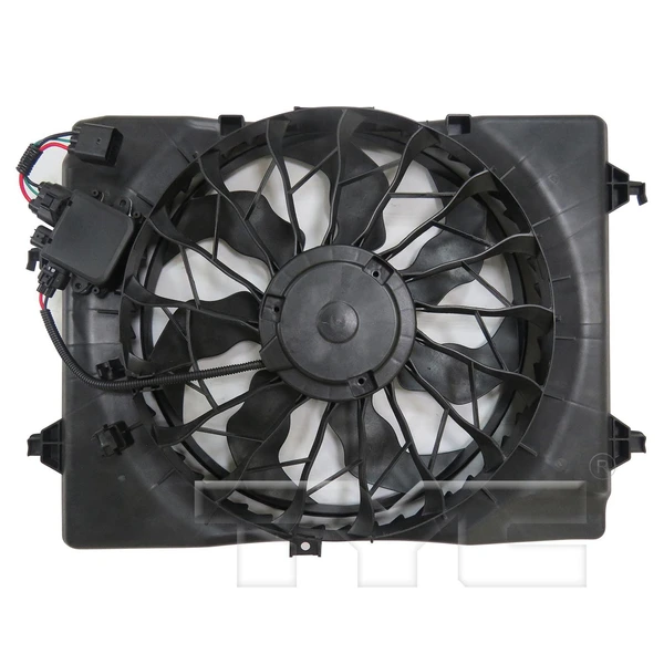 Dual Radiator and Condenser Fan Assembly - TYC 624000