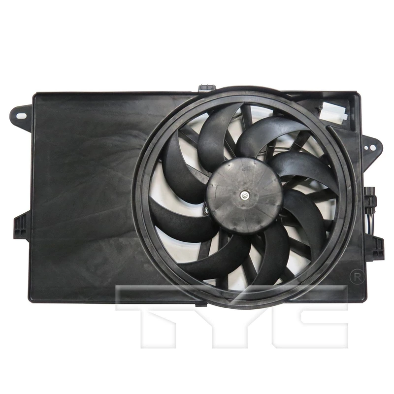 Dual Radiator and Condenser Fan Assembly - TYC 624010