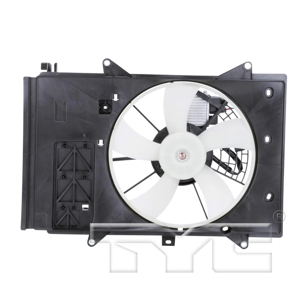 Dual Radiator and Condenser Fan Assembly - TYC 624030