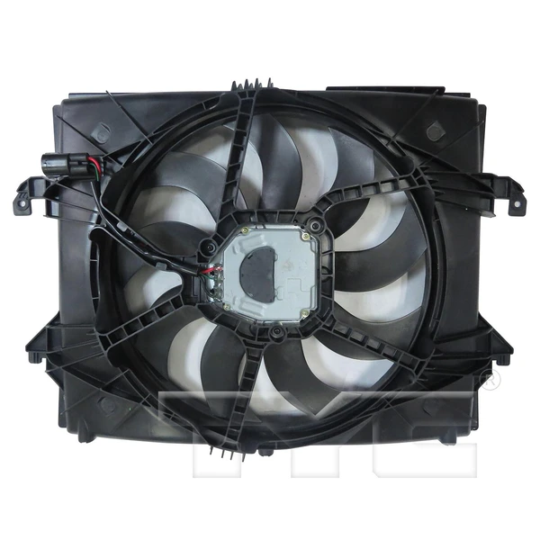 Dual Radiator and Condenser Fan Assembly - TYC 624040