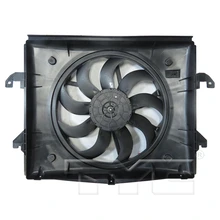 Dual Radiator and Condenser Fan Assembly - TYC 624040