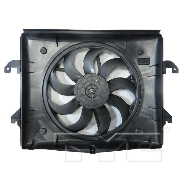 Dual Radiator and Condenser Fan Assembly - TYC 624040