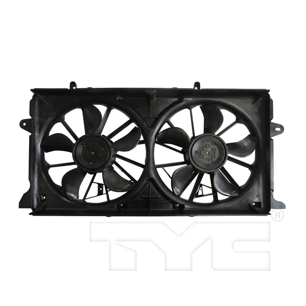 Dual Radiator and Condenser Fan Assembly - TYC 624050