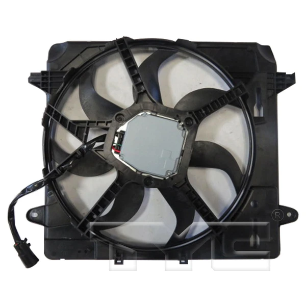Dual Radiator and Condenser Fan Assembly - TYC 624080