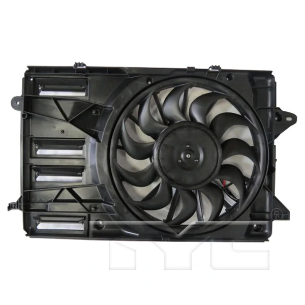 Dual Radiator and Condenser Fan Assembly - TYC 624090