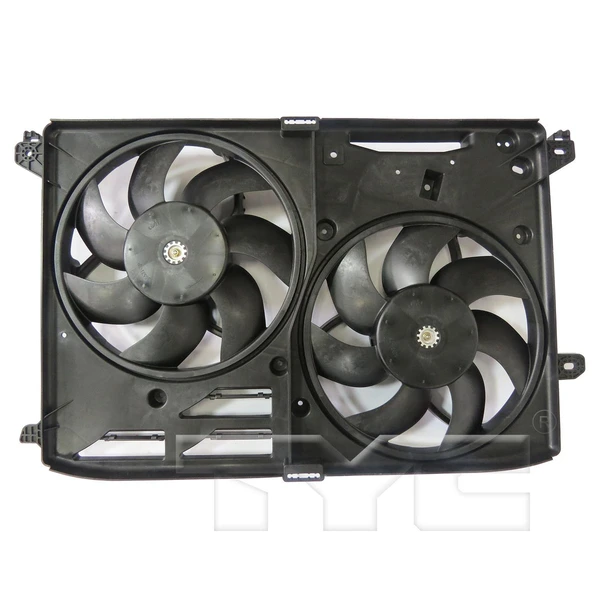 Dual Radiator and Condenser Fan Assembly - TYC 624110