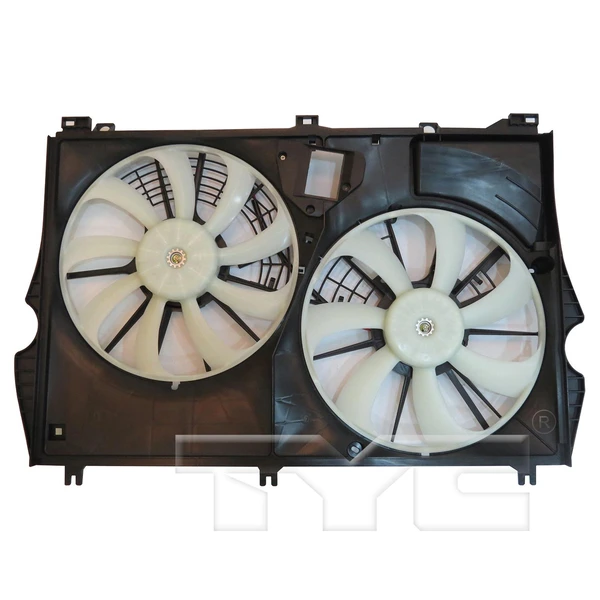 Dual Radiator and Condenser Fan Assembly - TYC 624180