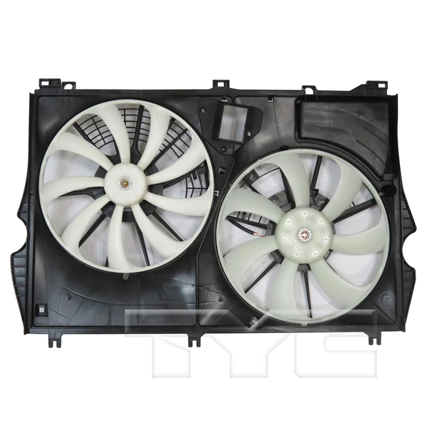 Dual Radiator and Condenser Fan Assembly - TYC 624190