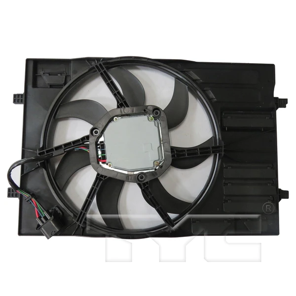 Dual Radiator and Condenser Fan Assembly - TYC 624220