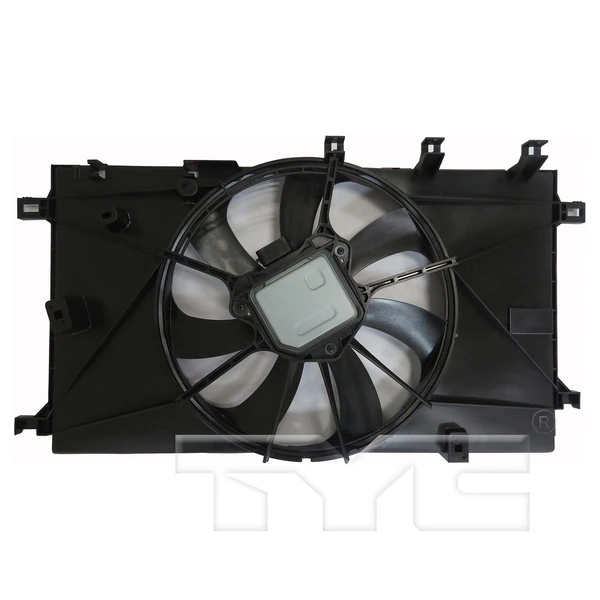 Dual Radiator and Condenser Fan Assembly - TYC 624360