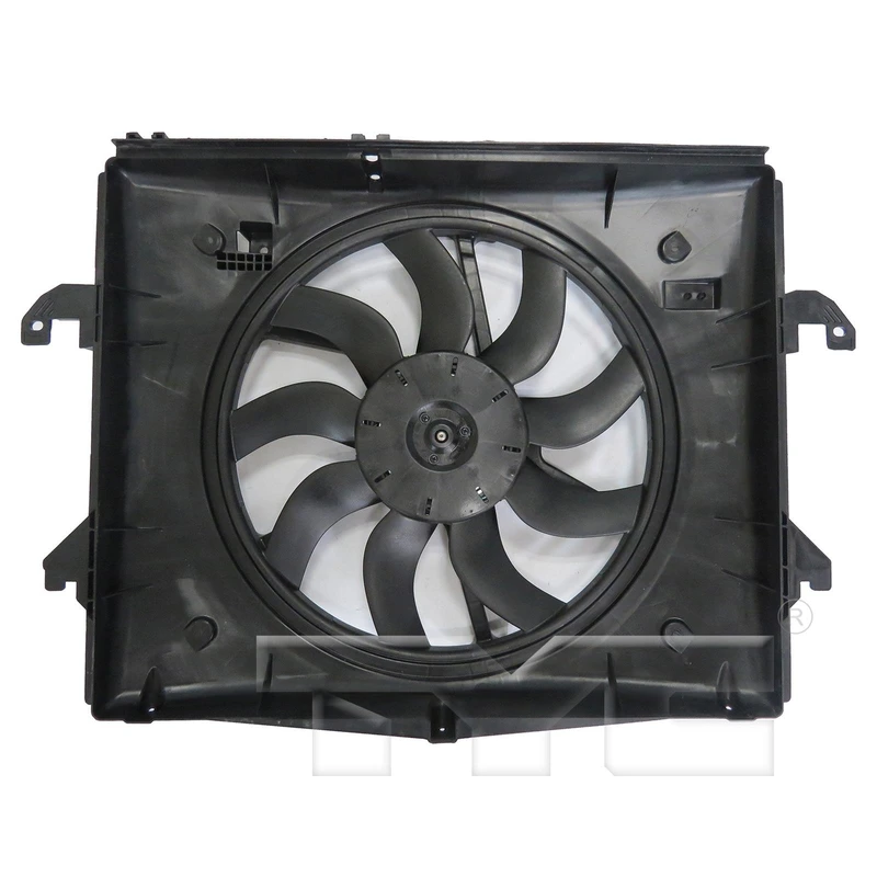 Dual Radiator and Condenser Fan Assembly - TYC 624370