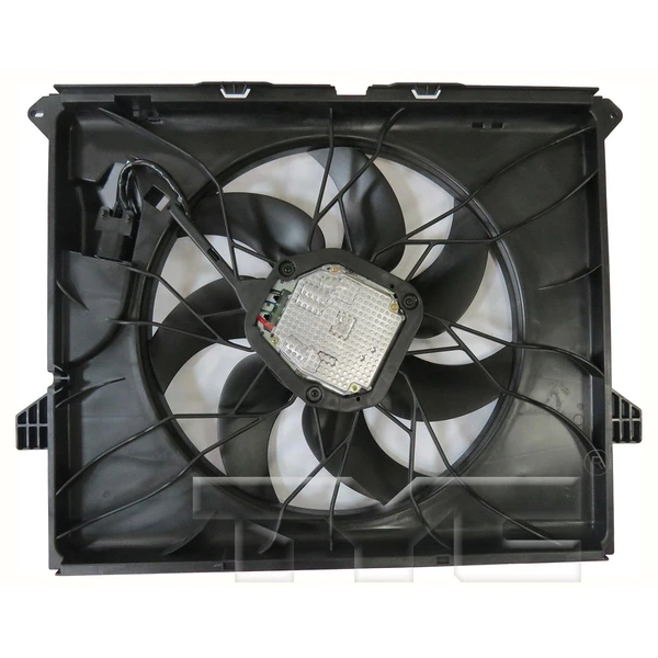 Dual Radiator and Condenser Fan Assembly - TYC 624420