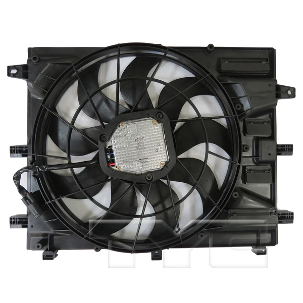 Dual Radiator and Condenser Fan Assembly - TYC 624430