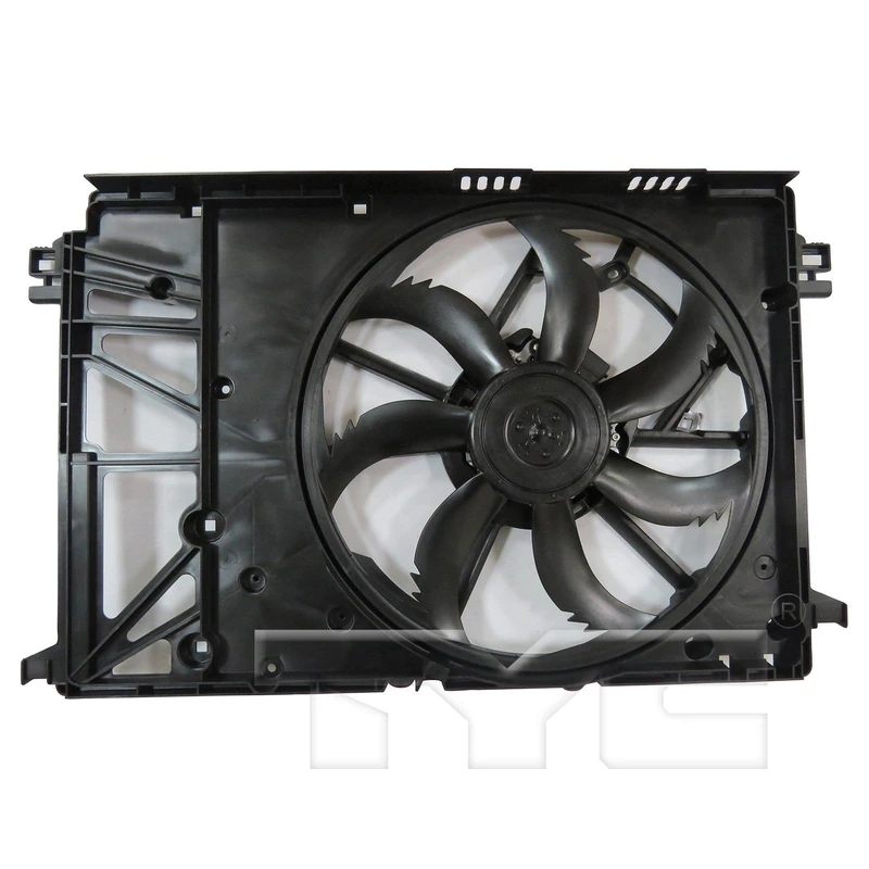 Dual Radiator and Condenser Fan Assembly - TYC 624440