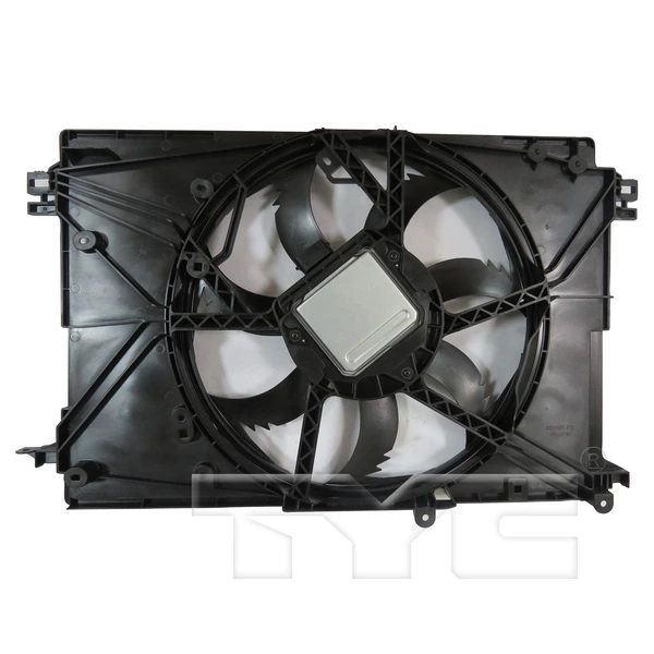 Dual Radiator and Condenser Fan Assembly - TYC 624450