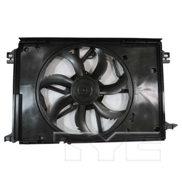 Dual Radiator and Condenser Fan Assembly - TYC 624450