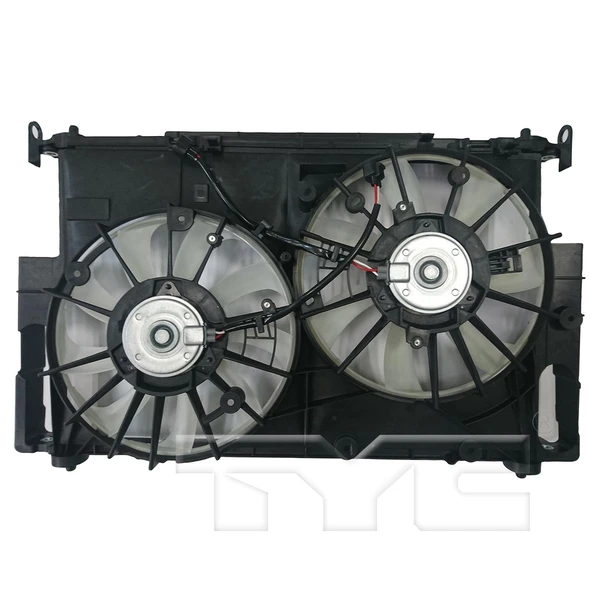 Dual Radiator and Condenser Fan Assembly - TYC 624490