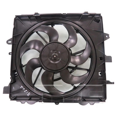 Dual Radiator and Condenser Fan Assembly - TYC 624510
