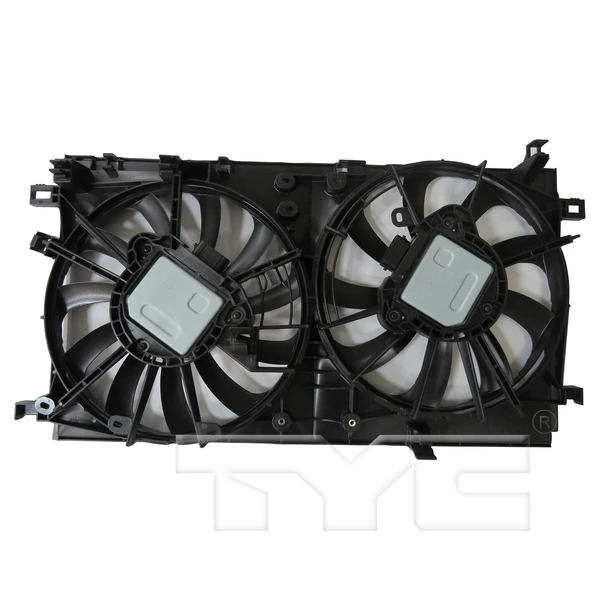 Dual Radiator and Condenser Fan Assembly - TYC 624530