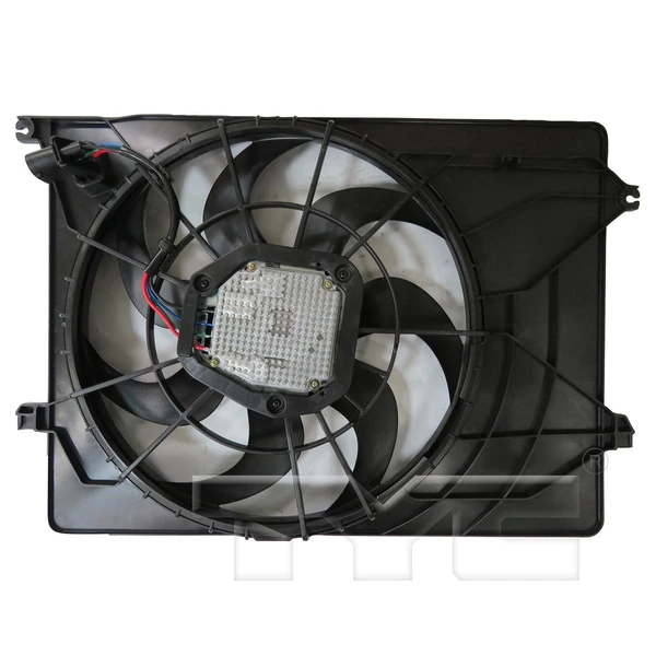 Dual Radiator and Condenser Fan Assembly - TYC 624560