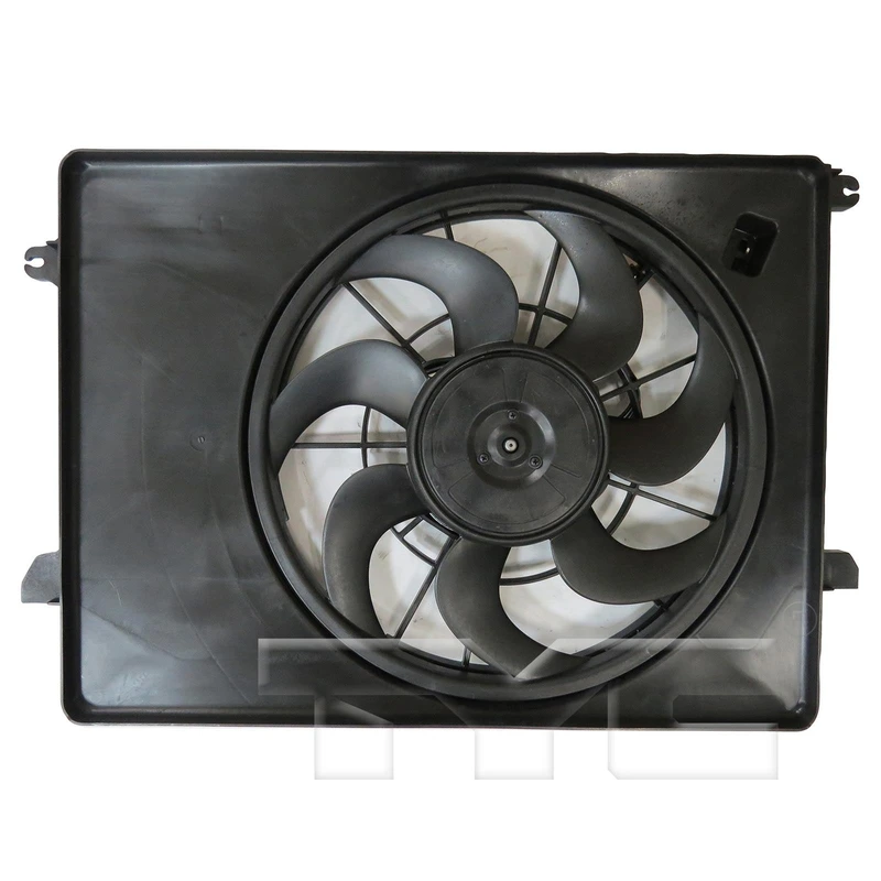 Dual Radiator and Condenser Fan Assembly - TYC 624560