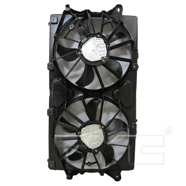 Dual Radiator and Condenser Fan Assembly - TYC 624580