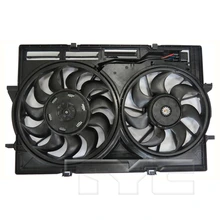 Dual Radiator and Condenser Fan Assembly - TYC 624630