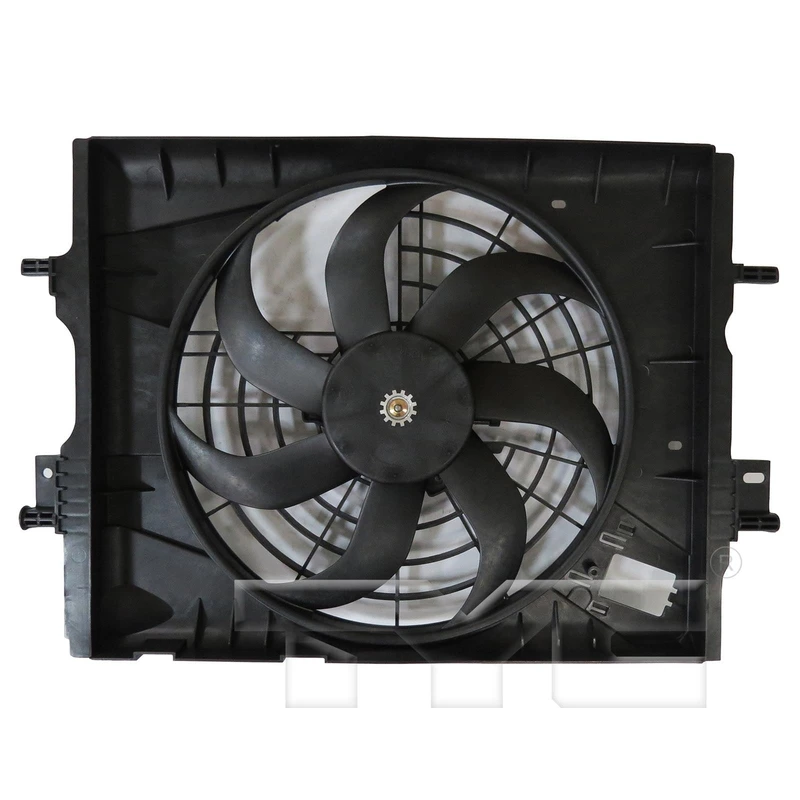 Dual Radiator and Condenser Fan Assembly - TYC 624640