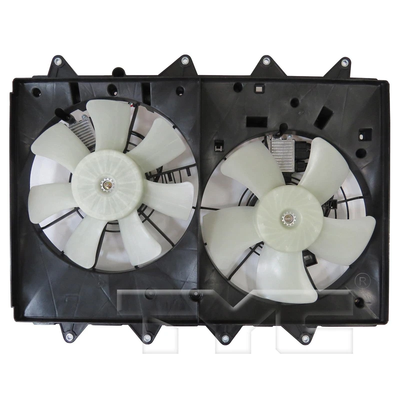 Dual Radiator and Condenser Fan Assembly - TYC 624670