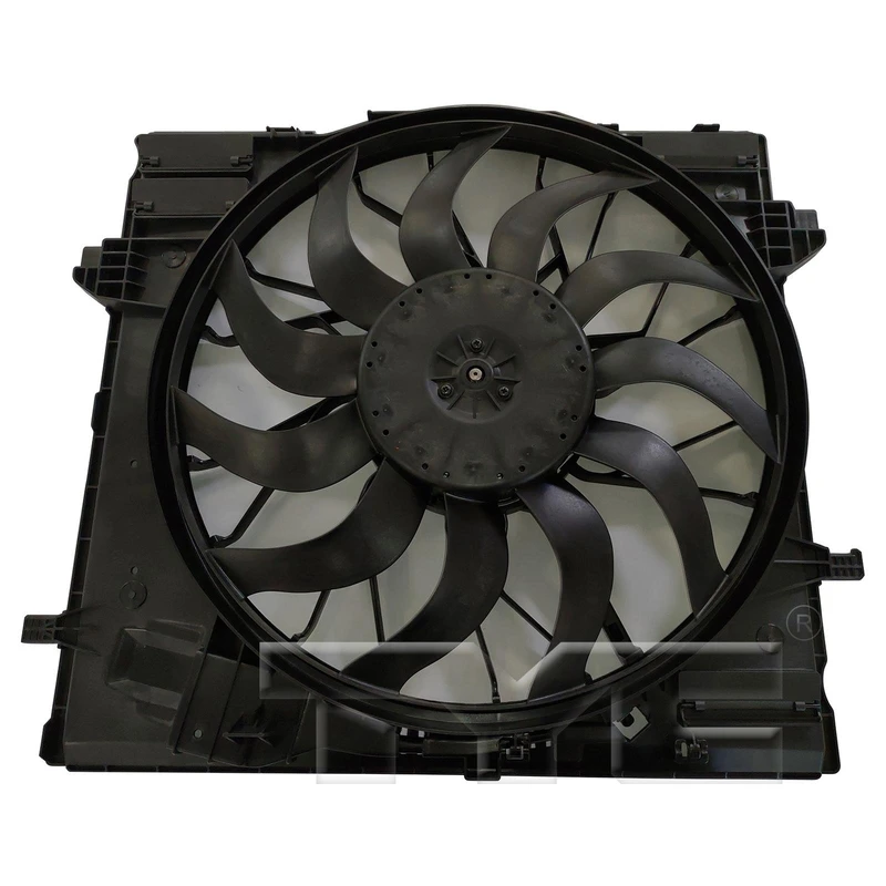 Dual Radiator and Condenser Fan Assembly - TYC 624680