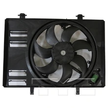 Dual Radiator and Condenser Fan Assembly - TYC 624690