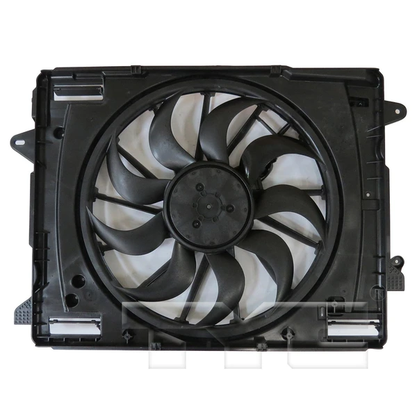 Dual Radiator and Condenser Fan Assembly - TYC 624730