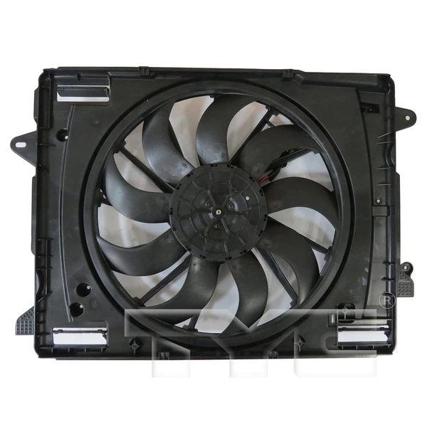 Dual Radiator and Condenser Fan Assembly - TYC 624780