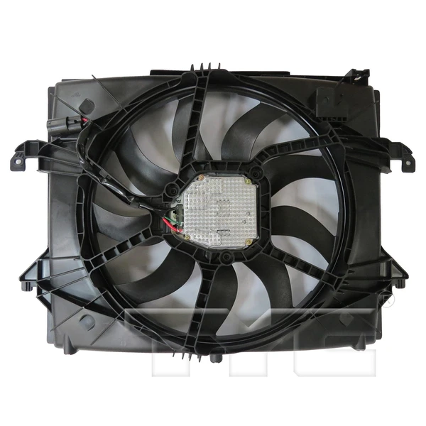 Dual Radiator and Condenser Fan Assembly - TYC 624830