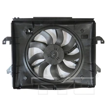 Dual Radiator and Condenser Fan Assembly - TYC 624830